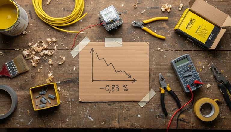 Baisse facture électricité février 2026 : -0,83 %