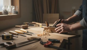 15 outils manuels pour le bois : liste classée par fonction