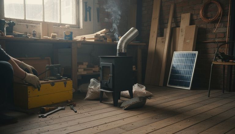 Poêle à pellet sans électricité : avis et rendement réel